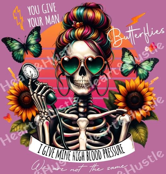 You Give Your Man Butterflies White